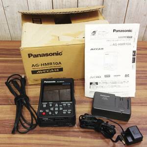 【MH-6429】中古品 Panasonic パナソニック メモリーカードポータブルレコーダー AG-HMR10A