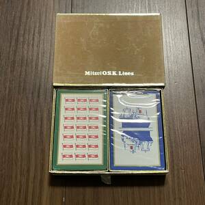 ☆未開封品☆トランプ☆Mitsui O.S.K. Lines 商船三井☆昭和レトロ　