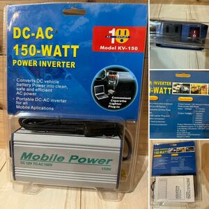 ☆未使用品☆DC-AC Mobile Power 150W☆DC12V to AC100V☆コンセント☆車用☆