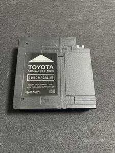 即納 動作確認済み TOYOTA トヨタ トヨタ純正ＣＤチェンジャー 6連奏用　中古品: No.1