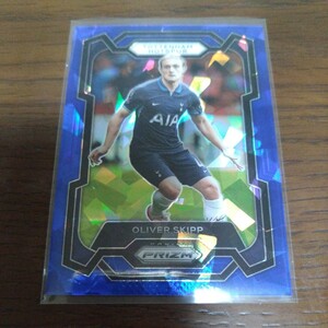 2023-24 panini prizm premier league OLIVER SKIPP 75枚限定 ブルーアイスプリズム トッテナム