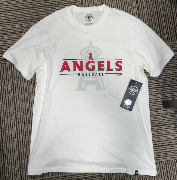 エンジェルス　Angels Tシャツ　白　ロゴ