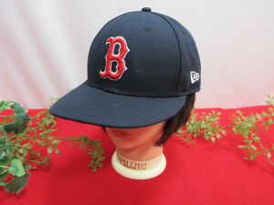 6Ｍ6813 NEW ERA ニューエラ キャップ BOSTON RED SOX ボストン レッドソックス 59.6cm