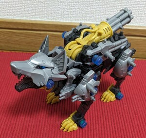 【ジャンク品】ゾイドワイルド ガトリングフォックス ZOIDS 組立済み 尻尾欠品