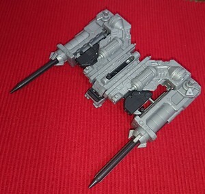 ゾイドワイルド コアドライブウェポン ツインパイルバンカー ZOIDS 組立済み 改造武器