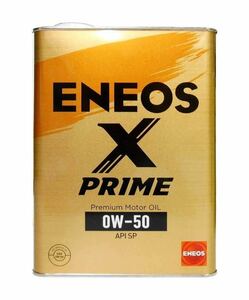 ENEOS エンジンオイル プライム 0w50 4L缶