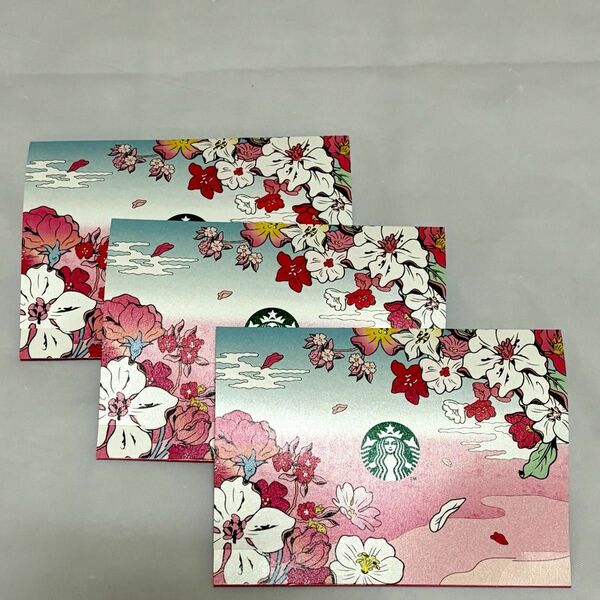 スターバックス　カードケース　桜　さくら　SAKURA 2024 3枚