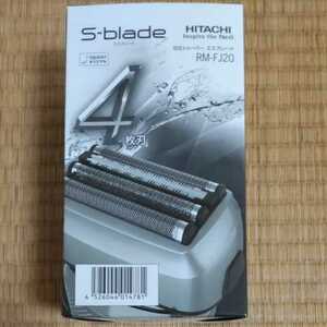 HITACHI 日立 4枚刃　中古電気シェーバー S-blade エスブレード RM-FJ20　((新品替刃付))