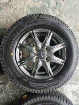 【送料無料】AZANE□145/80R12□12インチSTDアルミタイヤセット□4H・100・3.5J・+44□程度良好□_画像4