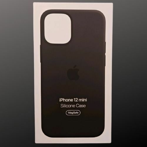 【未開封・正規品】iPhone 12 mini MagSafe 黒 シリコン