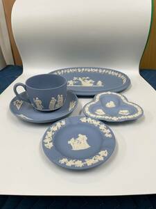 WEDGWOOD ウエッジウッド　ジャスパー　４枚組　希少品　中古品