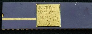 Zilog Z8002 Z8000CPU NONSEGタイプ　セラミックパッケージ