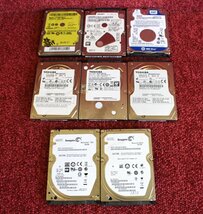 HDD-TOSHIBA/WD/HGST/SEAGATE (2.5インチ） (8枚セット)_画像1