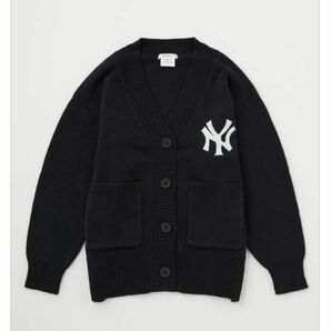 MLB MOUSSY コラボ ニット カーディガン