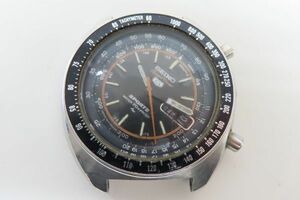 7016/cr/01.24 ジャンク SEIKO SEIKO5 セイコー5 スピードタイマー ラリーメーター 7017-6020 自動巻き メンズ パーツ取り 不良有(89588）