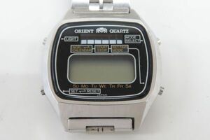 9074/sk/02.03 ORIENT QUARTZ オリエント クオーツ H748102-40 腕時計 デジタル ブレス純正（89859）