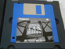 Roland ローランド ヴァン・ヘイレン/VAN HALEN CLLECTION SMF Music Data MIDI 3.5FDソフト_画像4