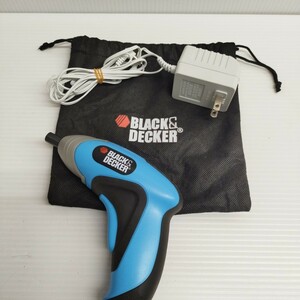 NA★1円〜 中古品 BLACK＆DECKER ブラック＆デッカー 電動ドライバー CSD300T 工具 充電式 コードレス ミニ ホーム DIY用品 動作確認済み