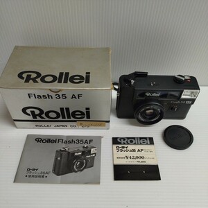 NA★1円〜保管品 ローライ Rollei Flash35 38mm F2.8 コンパクトカメラ 動作未確認