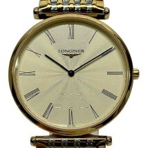 仙55 LONGINES L4.709.2 グランドクラシック クォーツ メンズ ロンジン 腕時計 ホワイト文字盤_画像1