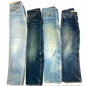 仙3＆12【4点】Levi's デニム ジーパン パンツ ボトムス ズボン リーバイス 501 502 901A 510-0217 まとめて セット コレクション