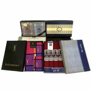 仙4【11箱】タオル シーツ 座布団カバー ギフトセット まとめ Yves Saint Laurent YSL Burberry ギフト ギフトボックス プレゼント