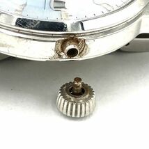 仙6【訳アリ】SEIKO PRESAGE 4R35-01T0 腕時計 自動巻き デイト 裏スケ ブルー文字盤 ラウンド アナログ 3針 セイコー プレサージュ_画像9