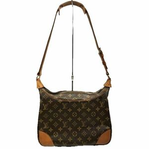 仙59＆19 Louis Vuitton M51265 モノグラム ブーローニュ30 ショルダーバッグ ブラウン系 ワンショルダー ルイヴィトン 肩掛け 鞄