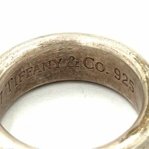 仙22＆35 TIFFANY&CO. 1837 ナロー リング SV925 10号 シルバーリング ティファニー 指輪 アクセサリーの画像8
