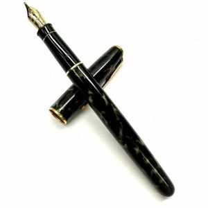 仙3 PARKER SONNET マーブル柄 ペン先 18K 750 万年筆 パーカー ソネット ブラック 筆記用具 文房具