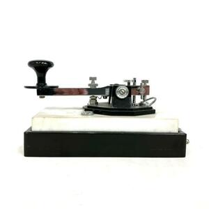 仙104 HI-MOUND TYPE HK-1Z TELEGRAPH KEY 電鍵 ハイモンド テレグラフキー モールス信号