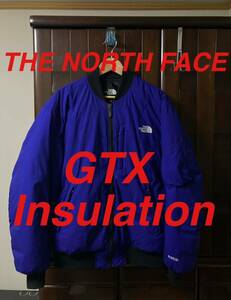 美品レアTHE NORTH FACE GTXインサレーションボンバージャケット ゴアテックス MA-1ND42330R XL