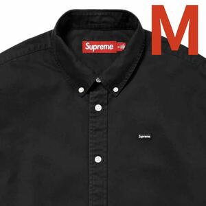 国内正規 Supreme シュプリーム spring/summer 24ss 立ち上げ 新作 Small Box Shirt ボックスロゴ Logo BDシャツ Black ブラック 黒 M 新品