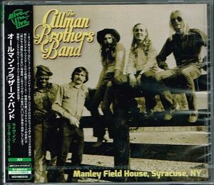 The Allman Brothers Band/オールマン・ブラザーズ・バンド 『Manley Field House Syracuse NY』帯付 Alive The Live 2CD IACD10032 未開封