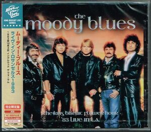 The Moody Blues/ブーディー・ブルース『83 Live In L.A. King Biscuit Flower Hour』帯付き Alive The Live 2CD IACD-10875 未開封新品