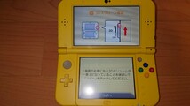 ニンテンドー 3DS LL ピカチュウ イエロー 中古_画像4