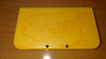 ニンテンドー 3DS LL ピカチュウ イエロー 中古_画像1