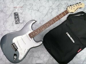 PLAYTECH ST250 Silver Fender形状ヘッド時代 ストラトキャスタータイプ シルバー 調整試奏のみ新品同様 生産販売終了品 プレイテック