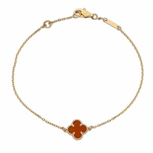 VanCleef&Arpels Van Cleef & Arpels Suite aru рукоятка bla браслет VCARN59K00 машина ne Lien K18 PG