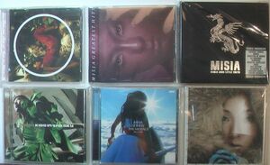 CD6枚まとめて◆MISIA アルバム セット★GREATEST HITS＋LOVE IS THE MESSAGE＋MotherFather＋SINGER FOR S＋KISS IN THE SKY＋REMIX 2000