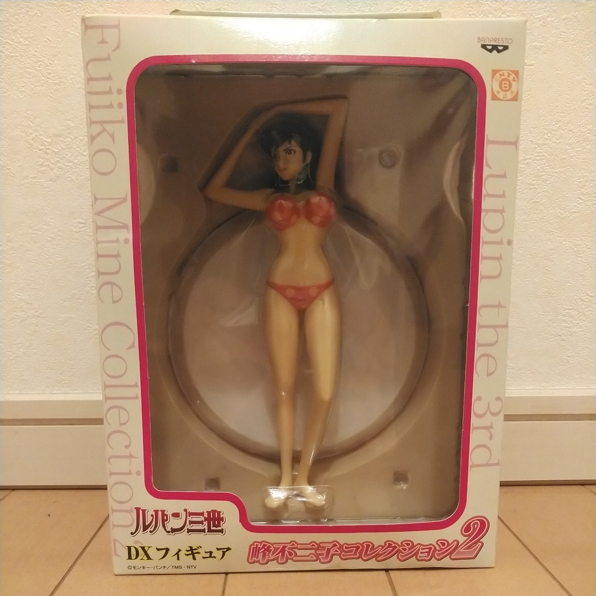 ルパン三世 峰不二子 フィギュア 1/4、BIGサイズ、水着ビキニ