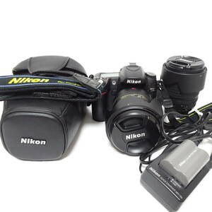 Nikon D80 デジタル一眼カメラ レンズ おまとめセット 動作未確認【80サイズ/同梱不可/大阪発送】【2423641/235/mrrz】
