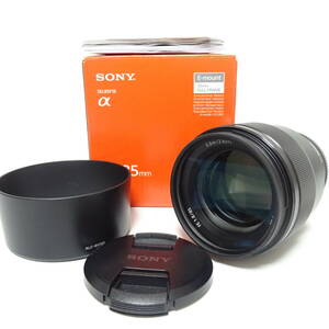Sony a FE 85mm F1.8 カメラレンズ 動作未確認 【60サイズ/同梱不可/大阪商品】【2474325/208/mrrz】