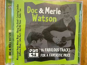 CD DOC & MERLE WATSON / 14 FABULOUS TRACKS