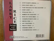 CD LARRY RICE / NOTIONS AND NOVELTIES_画像3