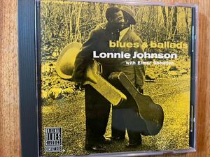 CD LONNIE JOHNSON with ELMER SNOWDEN / BLUES & BALLADS