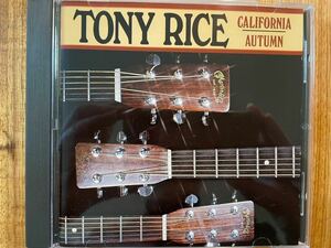 CD TONY RICE / CALIFORNIA AUTUMN