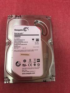 ☆動作確認済み☆2000G☆SEAGATE☆ST2000DM001-1CH164-2000GB☆