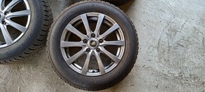 ステップワゴンRP3　ノア　ヴォクシー　16×6.5　+53　スタッドレス　205/60R16　グッドイヤー　アイスナビ6 2019年　中古4本