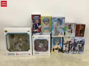 1円〜 同梱不可 ジャンク 一番くじフィギュア等 魔法少女リリカルなのは、Re:ゼロから始める異世界生活、五等分の花嫁 他